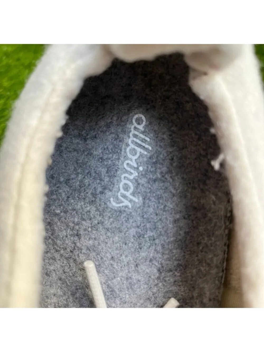 Allbirds Wool Runners Womens Size 10 Ivory Athletic Walking Shoes Sneakers